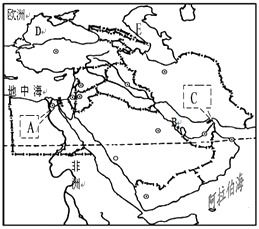 中东地区的经济人文地理位置